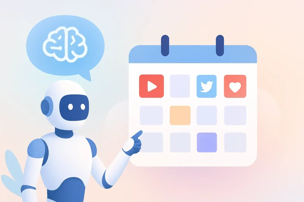 Yapay Zeka ile Sosyal Medya İçerik Takvimi Oluşturma