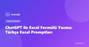 ChatGPT ile Excel formülü yazma rehberi kapak görseli