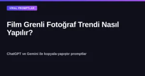 Film grenli (grainy film) fotoğraf trendi kapak görseli - komutly.com